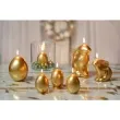 swieca wielkanoc zajaczek zlota bartek candles 75 mm