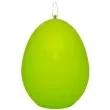 swieca wielkanocne jajko classic zielony mat adpal 9cm
