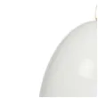 swieca wielkanocne jajko lakierowane biale adpal 140 100 mm