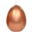 swieca wielkanocne jajko metalic miedziana adpal 9cm