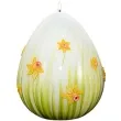 swieca wielkanocne jajko xl bialo zielona adpal 200 160 mm