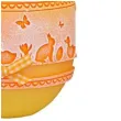 swieca wielkanocne jajko z koronka zolta adpal 14cm