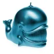 swieca wieloryb metaliczna niebieska candellana