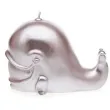 swieca wieloryb metaliczna srebrna jasna candellana