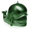 swieca wieloryb metaliczna zielona candellana