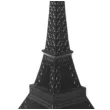 swieca wieza eiffla xxl czarny metalik candellana
