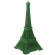 swieca wieza eiffla xxl zielony metalik candellana