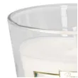 swieca zapachowa w szkle aurelia biale kwiaty bispol 8 cm