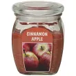 swieca zapachowa w szkle bigjar jablko z cynamonem brazowa bolsius 120 92