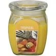 swieca zapachowa w szkle bigjar tropical zolta bolsius 120 92