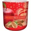 swieca zapachowa w szkle christmas fruit garden jablko cynamon migdal bartek candles 80 90 m