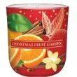 swieca zapachowa w szkle christmas fruit garden pomarancza z wanilia bartek candles 80 90 mm