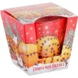 swieca zapachowa w szkle christmas orange pomarancza i gozdzik bartek candles 80 90 mm