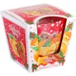 swieca zapachowa w szkle christmas spices pomarancza i cynamon bartek candles 80 mm