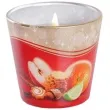 swieca zapachowa w szkle christmas time korzenna mieszanka bartek candles 80 mm