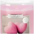 swieca zapachowa w szkle sloik xl love aura 100 h 14 cm