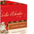 swieca zapachowa w szkle winter wonder ciasteczka i wanilia bartek candles 80 90 mm