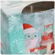 swieca zapachowa w szkle zimowe sowy snow sugar bartek candles 80 90 mm