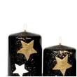 swiece pienkowe gwiazdki czarne adpal 70 120 mm 4 szt