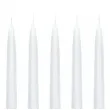 swiece stozkowe classic pastel bialy 24cm 10 szt