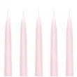 swiece stozkowe classic pastel rozowy jasny partydeco 24 cm 10 szt