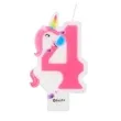 swieczka na tort 4 jednorozec godan