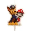 swieczka na tort chase i marshall paw patrol dekora 7 5 cm