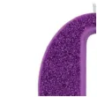 swieczka na tort cyfra 0 fioletowa brokatowa givi 9 5 cm