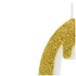swieczka na tort cyfra 0 zlota partydeco 1 szt