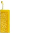swieczka na tort cyfra 1 brokat zolta guirca 4 cm