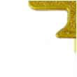 swieczka na tort cyfra 4 brokatowa zlota jix 12 cm