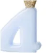 swieczka na tort cyfra 4 w koronie blekitna partydeco 9 5 cm