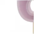 swieczka na tort cyfra 6 fioletowy partydeco 10 cm