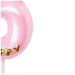 swieczka na tort cyfra 6 happy rozowa jasna jix 9 3 cm