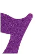 swieczka na tort cyfra 7 fioletowa brokatowa givi 9 5 cm