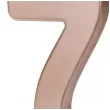 swieczka na tort cyfra 7 rose gold partydeco 9 cm
