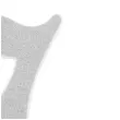 swieczka na tort cyfra 7 srebrna brokatowa givi 15 5 cm