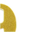 swieczka na tort cyfra 9 zlota brokatowa givi 15 5 cm