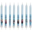 swieczka na tort elsa frozen kraina lodu mix dekora 9 cm 8 szt