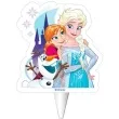 swieczka na tort elsa olaf i anna kraina lodu dekora 8 cm