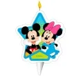 swieczka na tort myszka mickey i minnie dekora 7 5 cm