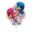 swieczka na tort shimmer shine dekora 7 cm