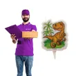 swieczka na tort tyranozaur dinosaurs world dekora 7 5 cm