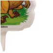 swieczka na tort tyranozaur dinosaurs world dekora 7 5 cm