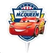 swieczka na tort zygzak mcqueen cars dekora 7 5 cm
