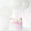swieczki na tort classic dlugie partypal 8 szt