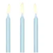 swieczki na tort classic niebieskie partydeco 12 szt