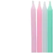 swieczki na tort classic pastel mix folat 10 cm 24 szt