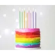 swieczki na tort classic pastelowe mix godan 17 cm 8 szt