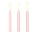 swieczki na tort classic rozowe partydeco 12 szt